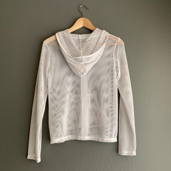 SOLD! Catalina Fishnet Cover Up Jacket - Picture 3 of 8